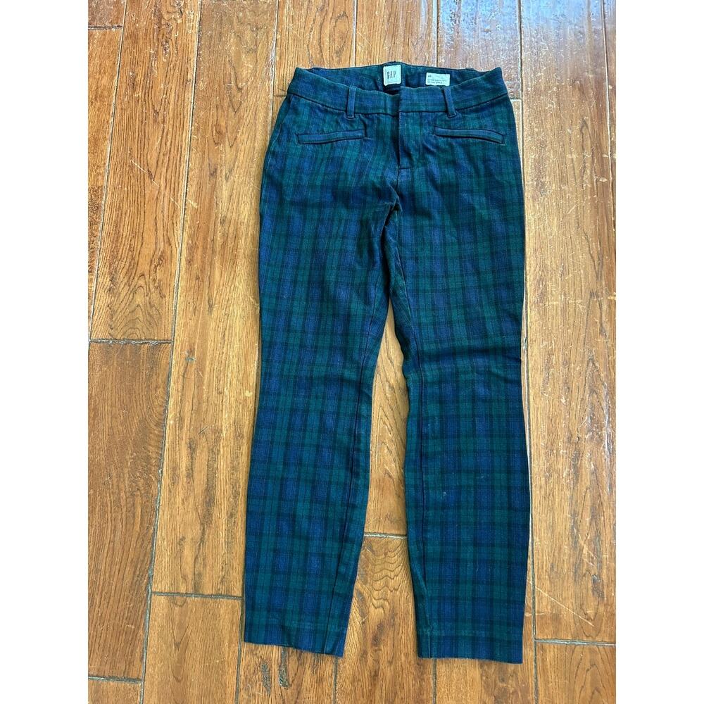 Gap Checkered Plaid Curvy Signature Skinny Ankle
